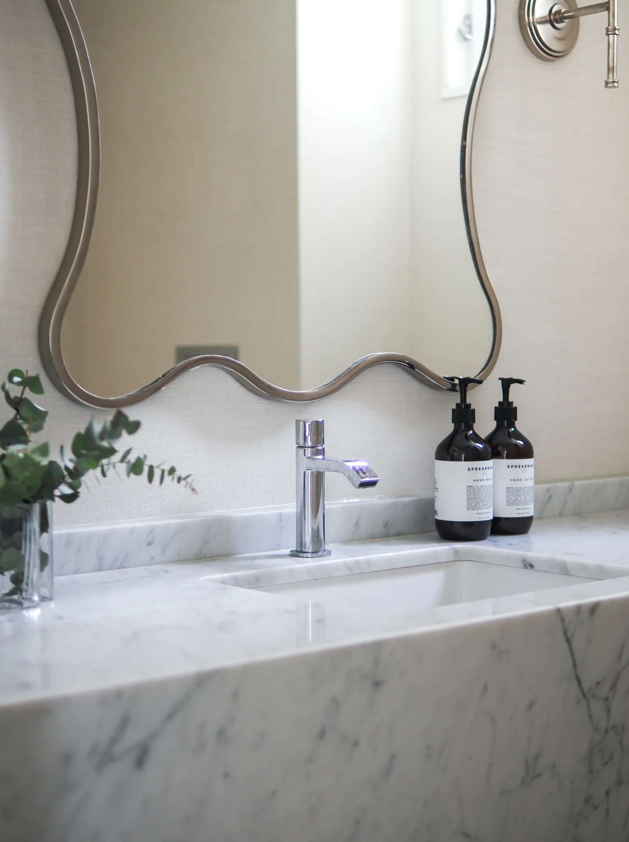 Bonie Mirror Small Chrome Speil